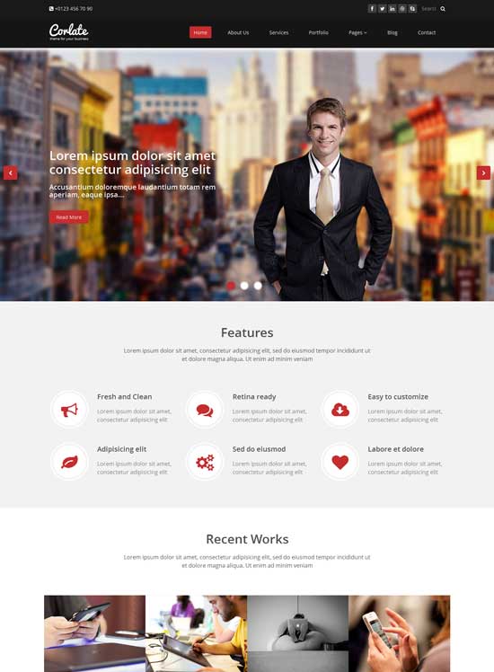 Corlate-Free-Responsive-Business-HTML-Template